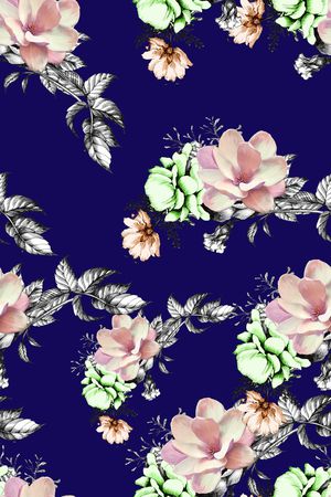 手绘印花华亿平台图片