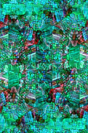 圆圈印花华亿平台图片