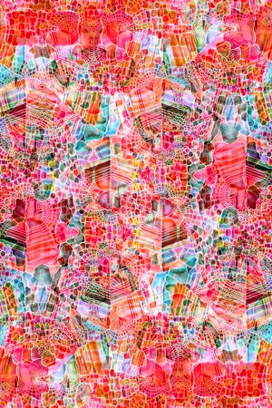 圆圈印花华亿平台图片