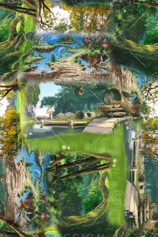 风景印花华亿平台图片