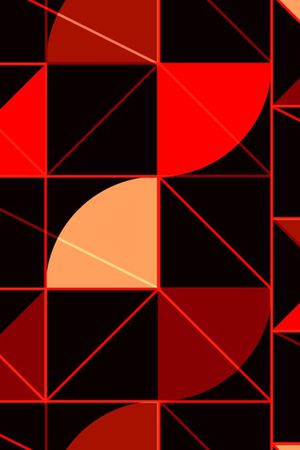 三角形印花华亿平台图片