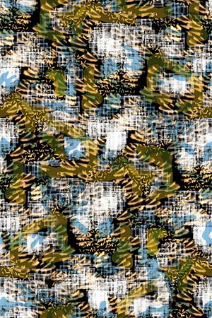 抽象纹理印花华亿平台图片