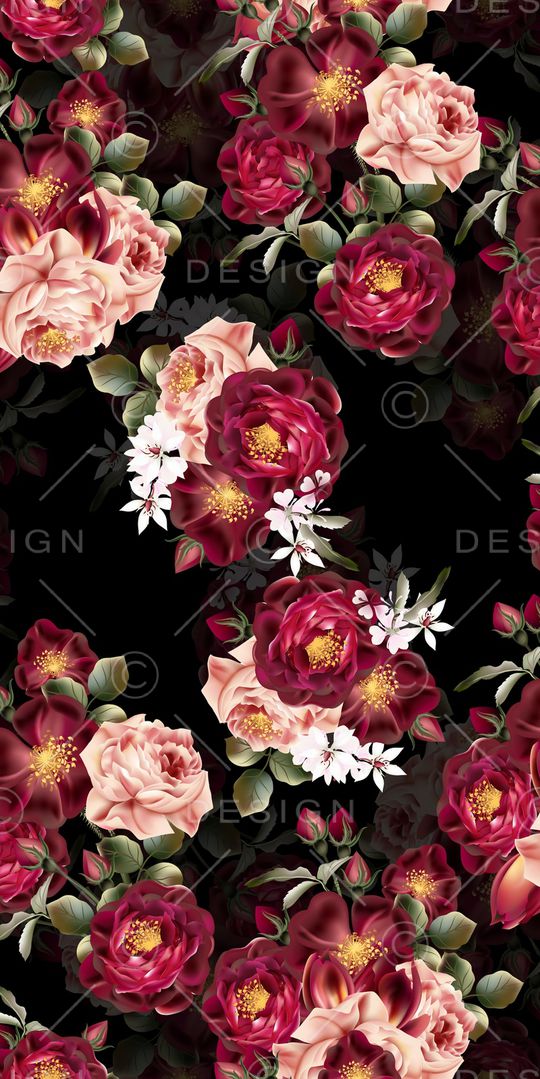 乱花印花华亿平台图片