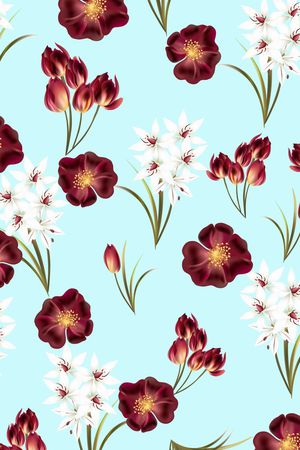 玫瑰印花华亿平台图片