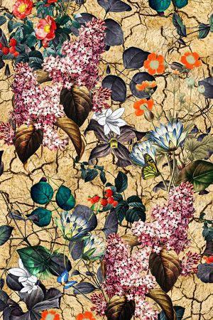 昆虫印花华亿平台图片