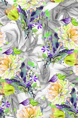 玫瑰花印花华亿平台图片