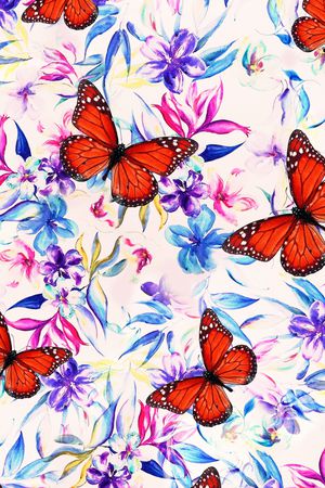 昆虫印花华亿平台图片