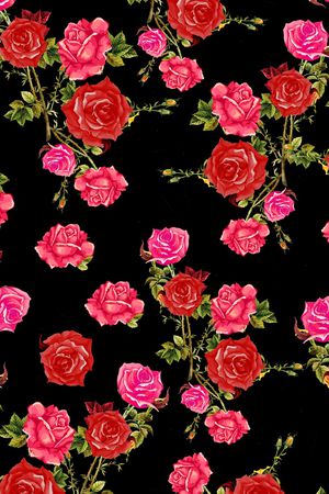 玫瑰印花华亿平台图片