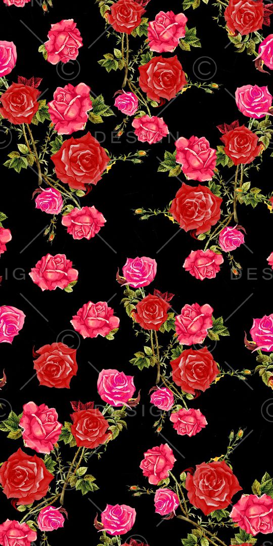 玫瑰印花华亿平台图片