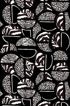 豹纹印花华亿平台图片