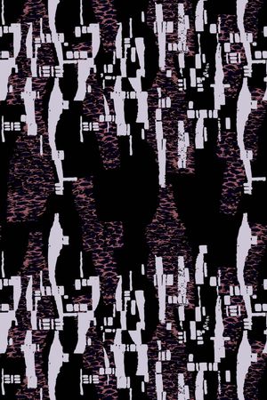 豹纹印花华亿平台图片