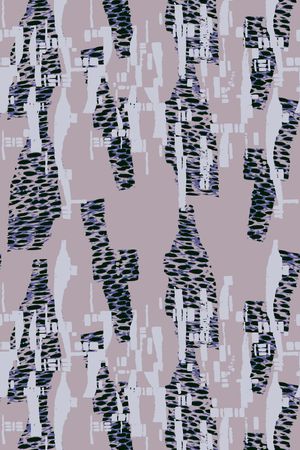 豹纹印花华亿平台图片