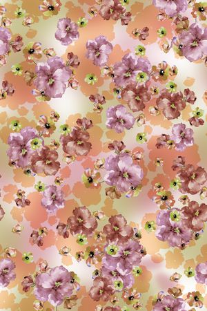 小碎花印花华亿平台图片