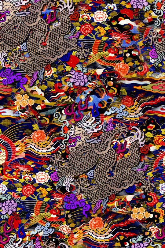 民族风印花华亿平台图片