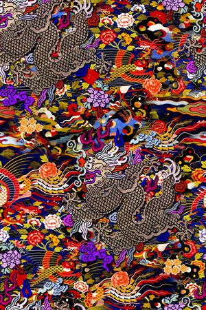 民族风印花华亿平台图片