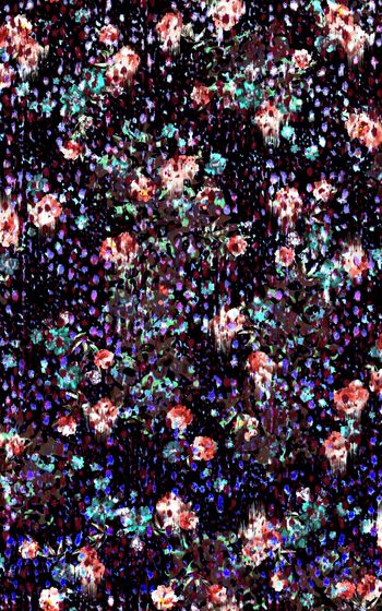 乱花印花华亿平台图片