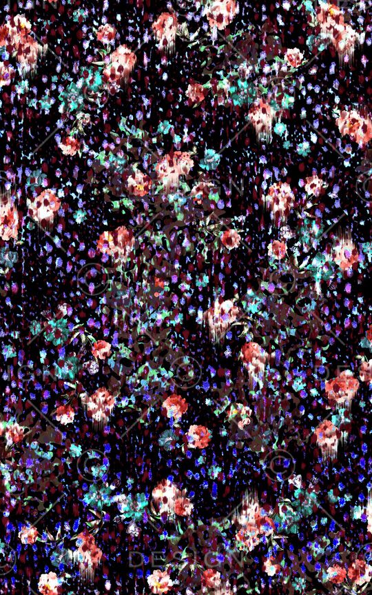 乱花印花华亿平台图片