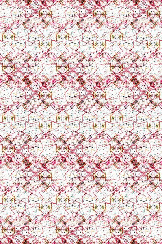 波浪条纹印花华亿平台图片