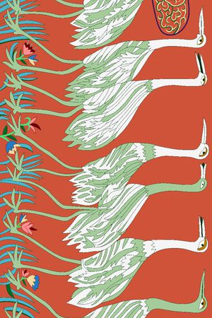 宫廷华亿平台印花华亿平台图片