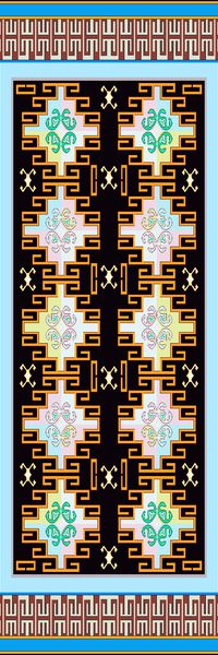 中国风印花华亿平台图片