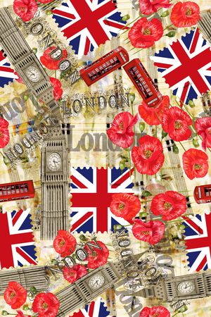 欧式建筑印花华亿平台图片