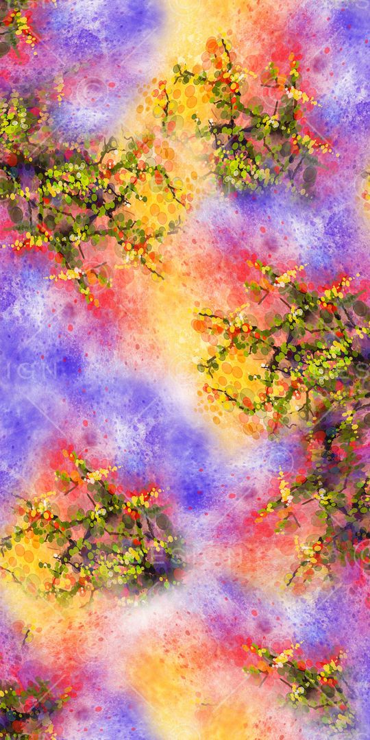 手绘印花华亿平台图片