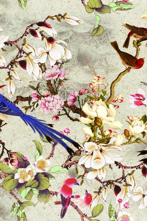 花瓣印花华亿平台图片