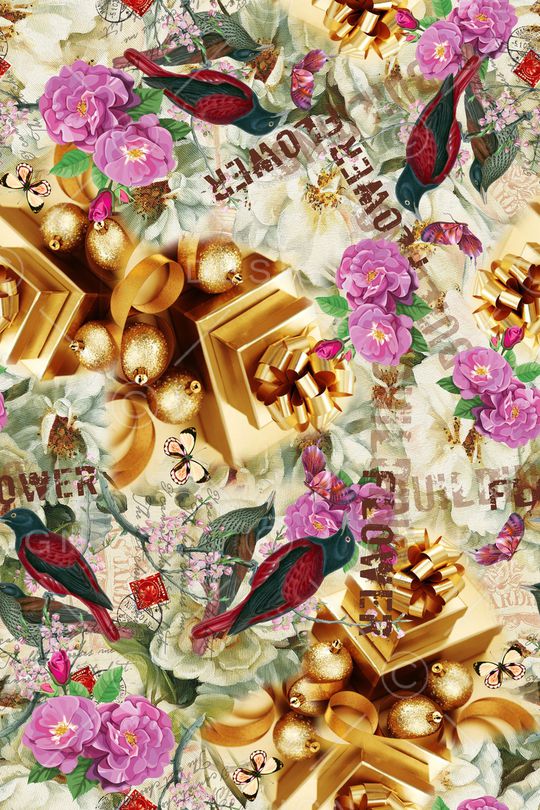 蝴蝶印花华亿平台图片