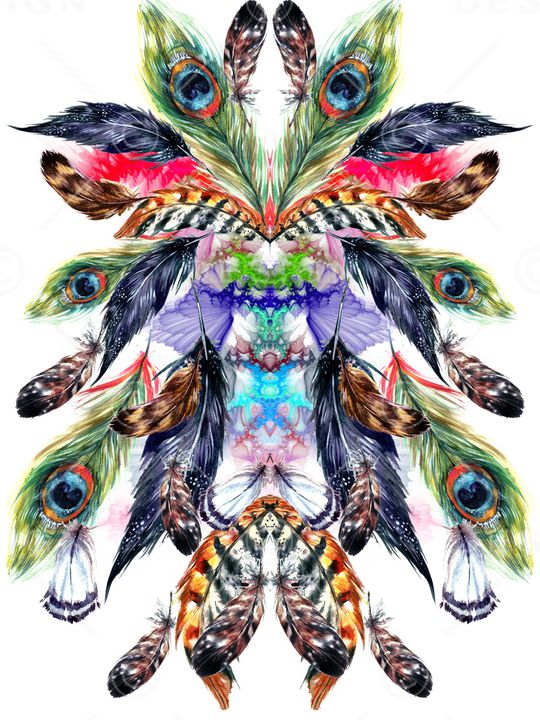 鸟毛印花华亿平台图片