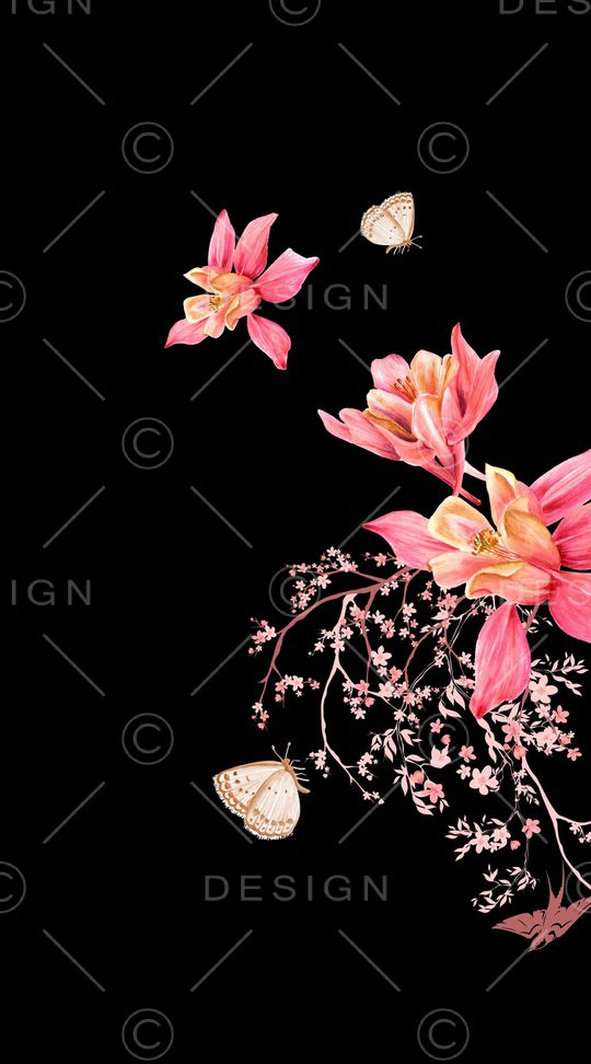 花朵印花华亿平台图片