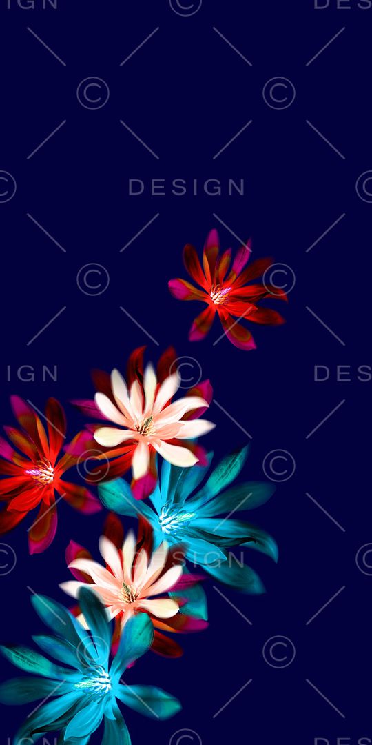 花朵印花华亿平台图片