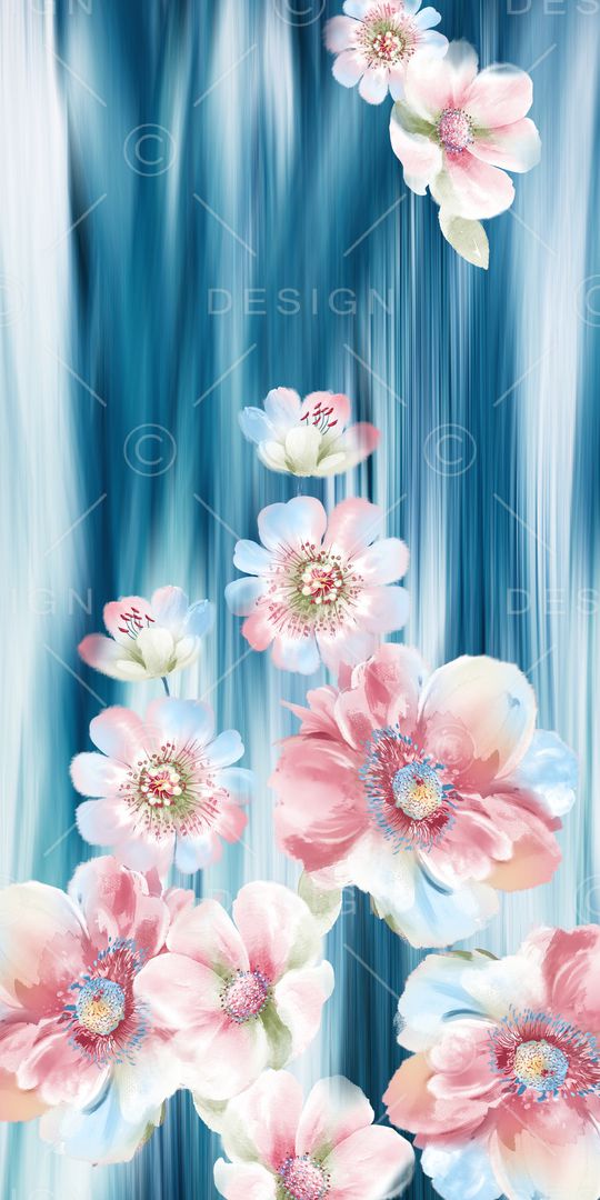 花朵印花华亿平台图片