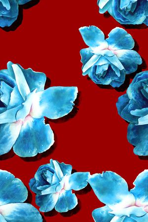 兰花印花华亿平台图片