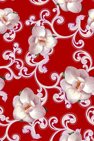 花朵印花华亿平台图片