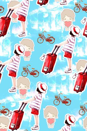 创意服装面料印花华亿平台图片