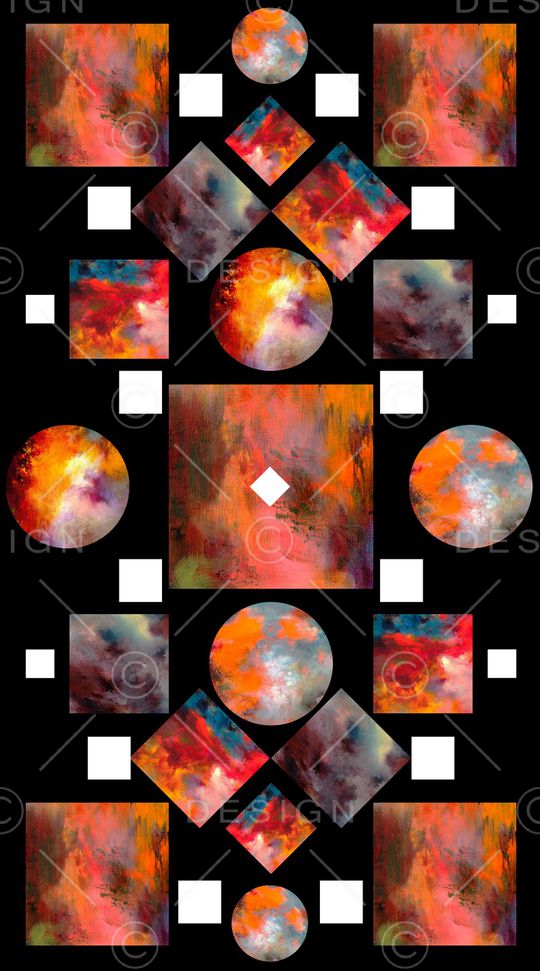 创意服装面料印花华亿平台图片