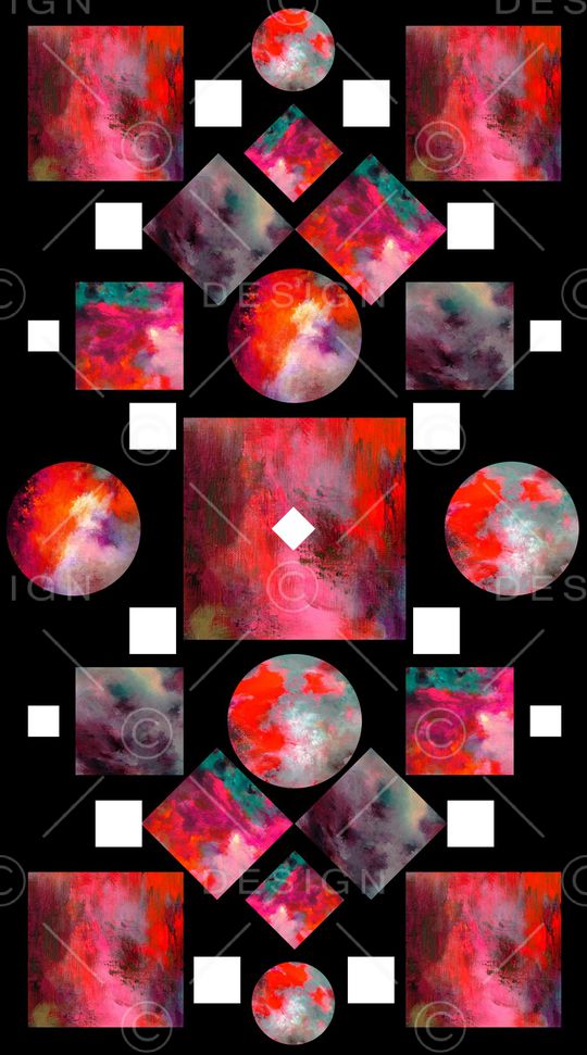 创意服装面料印花华亿平台图片