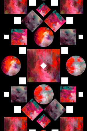 创意服装面料印花华亿平台图片