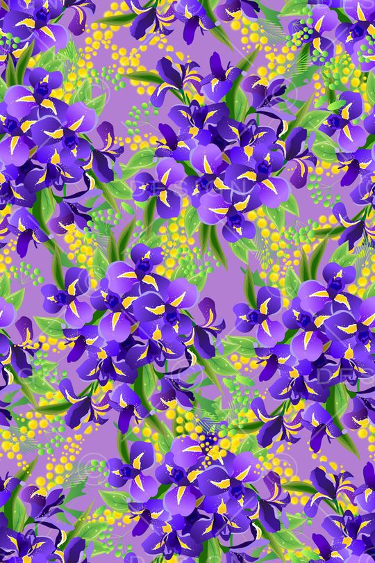 兰花印花华亿平台图片