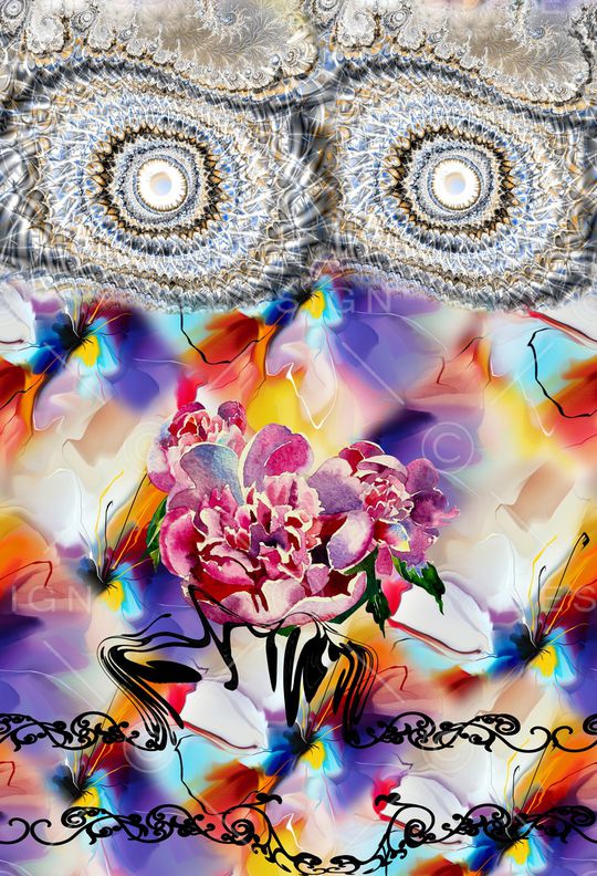 肌理印花华亿平台图片