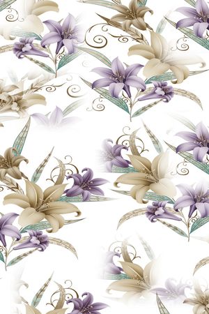 手绘印花华亿平台图片