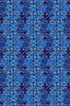 不规则几何印花华亿平台图片