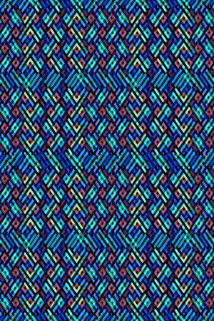 不规则几何印花华亿平台图片