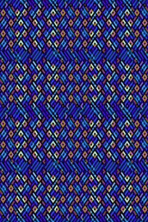 不规则几何印花华亿平台图片