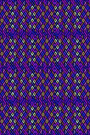 不规则几何印花华亿平台图片