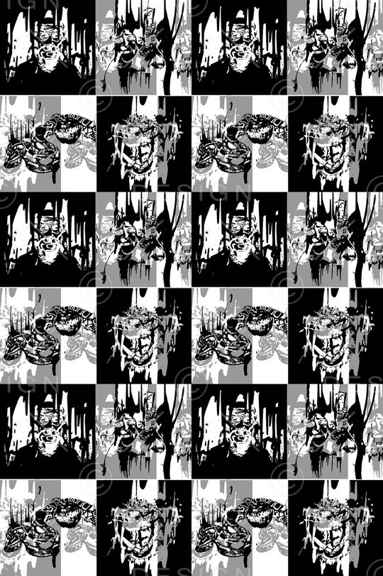 抽象插画印花华亿平台图片