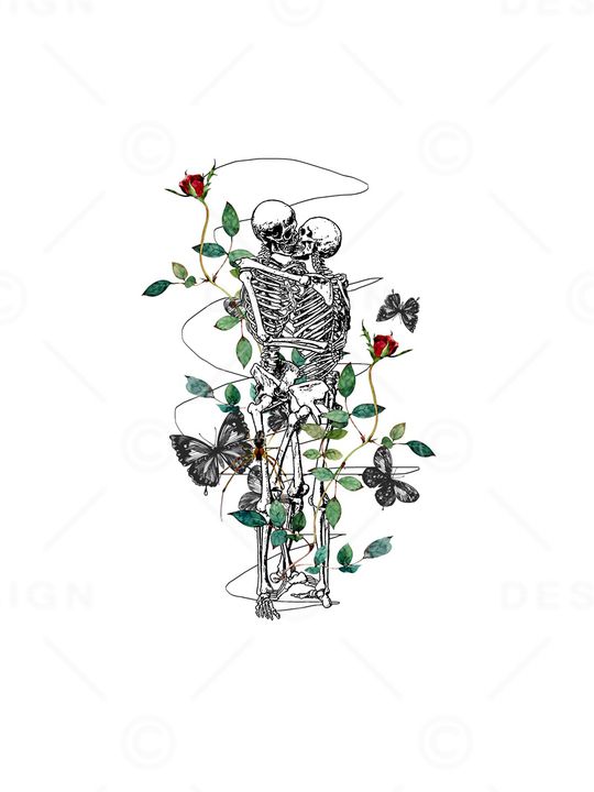 骷髅头印花华亿平台图片