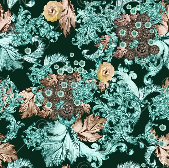 抽象印花华亿平台图片