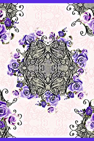 佩斯利印花华亿平台图片