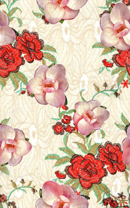 刺绣印花华亿平台图片